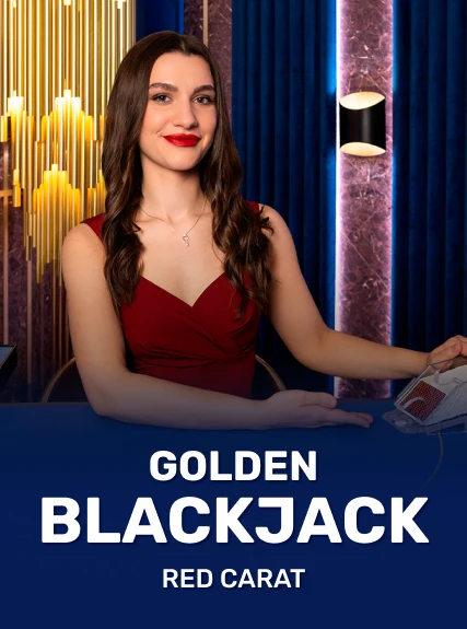 Golden Blackjack 1 game tile